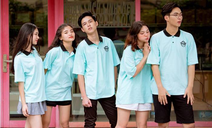 Áo polo đồng phục Newway dành cho học sinh cuối cấp