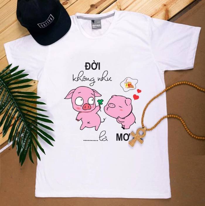 Áo lớp hình con vật hài hước tại Nam Phương