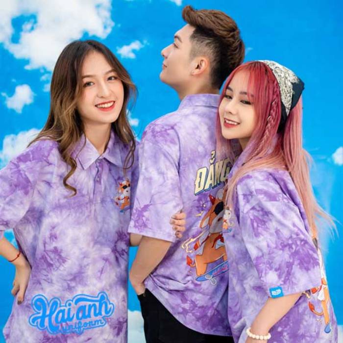 Áo đồng phục lớp Hippie đẹp độc đáo