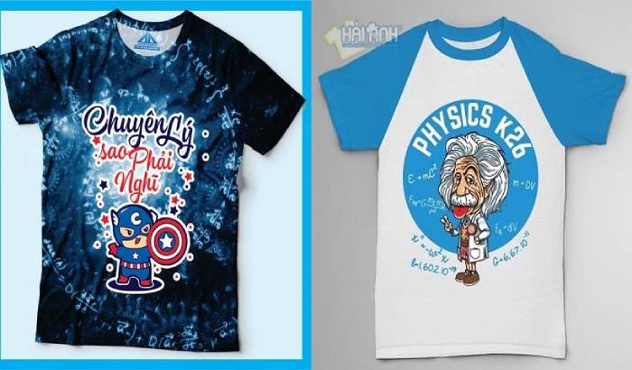 Mẫu slogan, hình in dành cho lớp  chuyên Lý