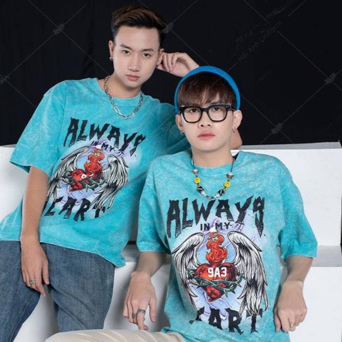 Ao lớp 12 xanh da trời siêu ngầu