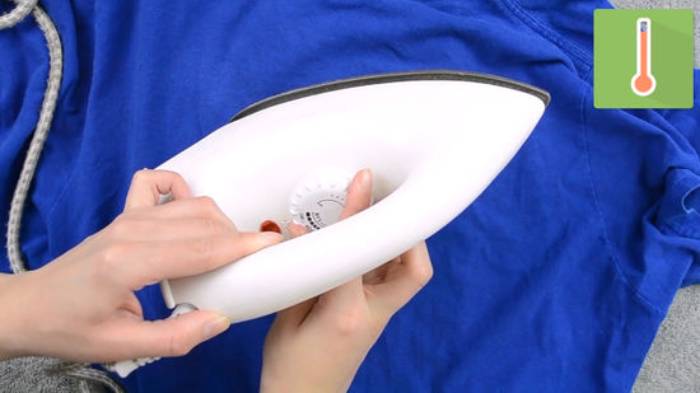 Cách dán lại hình in trên áo một cách đơn giản chỉ với bàn là