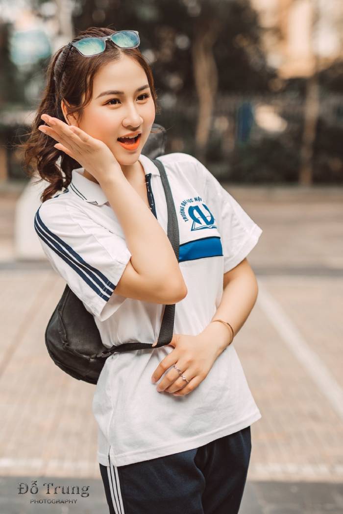 Bộ đồng phục thể dục dành cho sinh viên Nội Vụ
