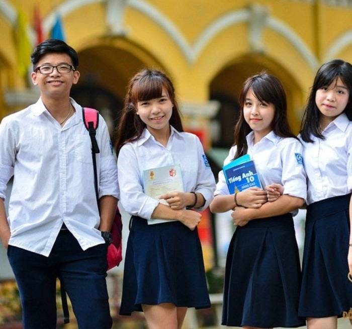 Xương may áo đồng phục học sinh đa dạng mẫu mã, cam kết chất lượng