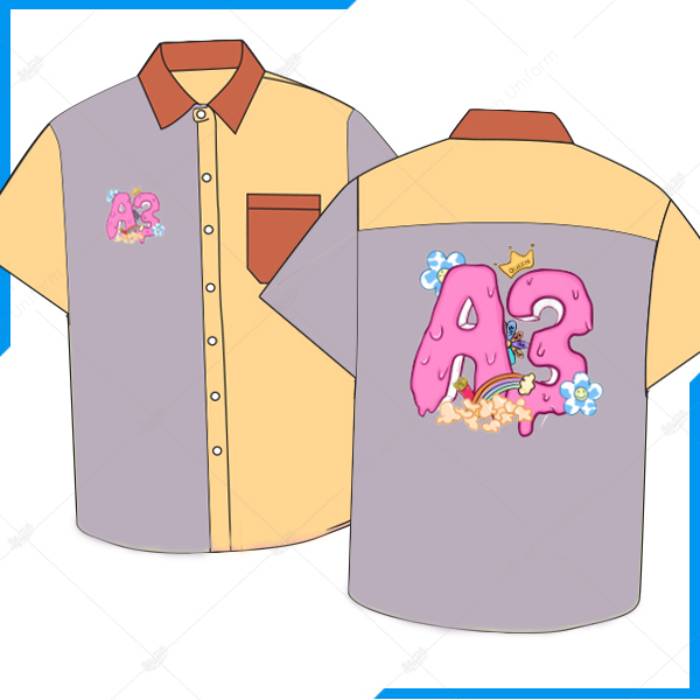 Áo sơ my Creamy Hàn Quốc tone ấm áp kết hợp hình in Artwork cá tính