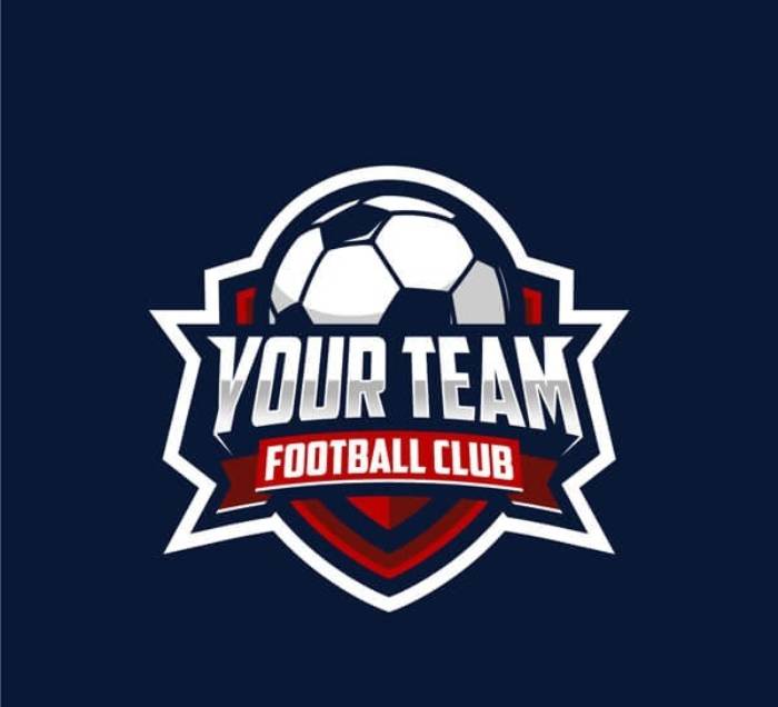 Logo với những tông màu mạnh mẽ