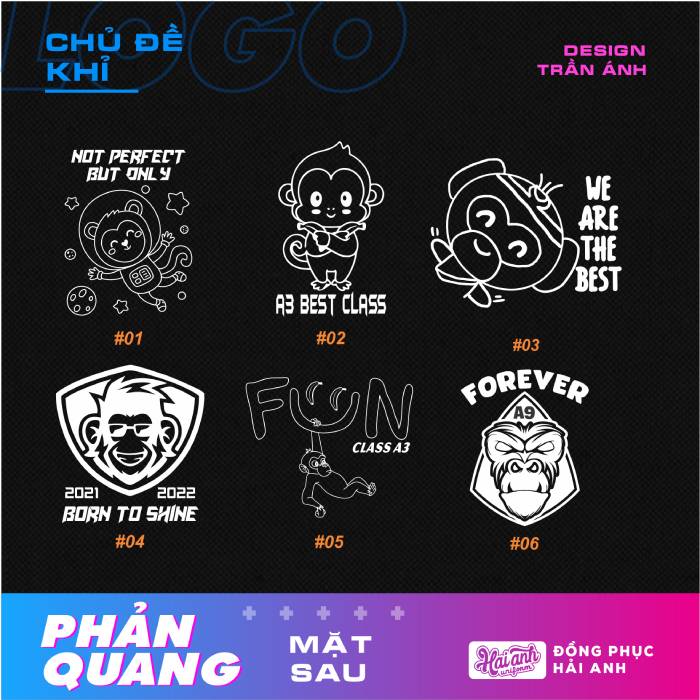 Logo áo lớp thuổi Thân đẹp