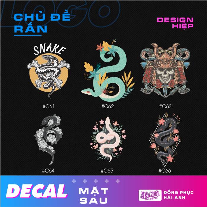 Hình in decal cho team tuổi Tỵ