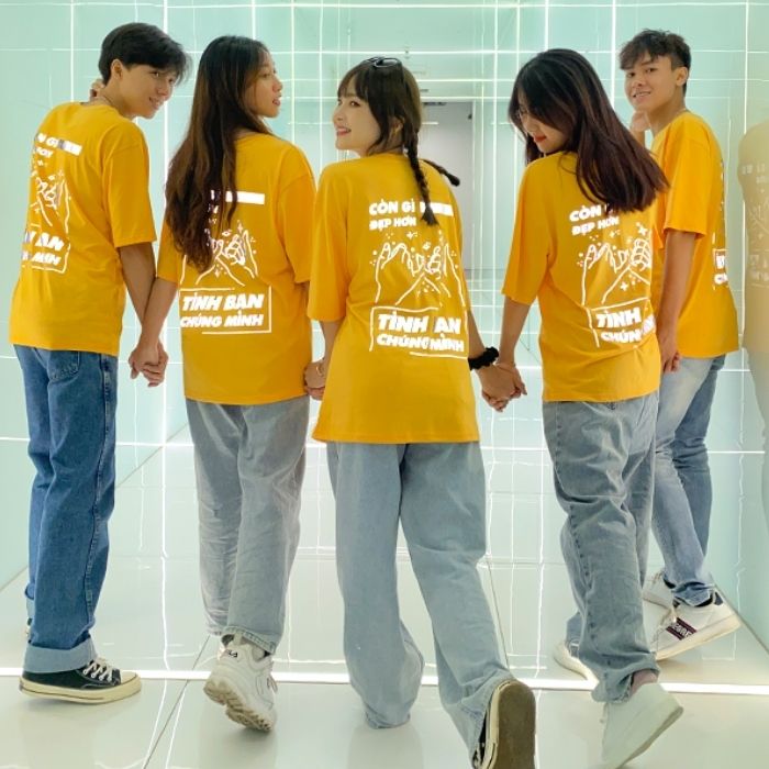 Mẫu áo lớp phản quang được nhiều học sinh yêu thích