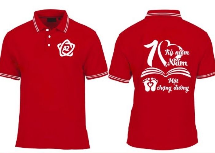 Mẫu trang phục họp lớp với thiết kế màu đỏ đô nhiệt huyết