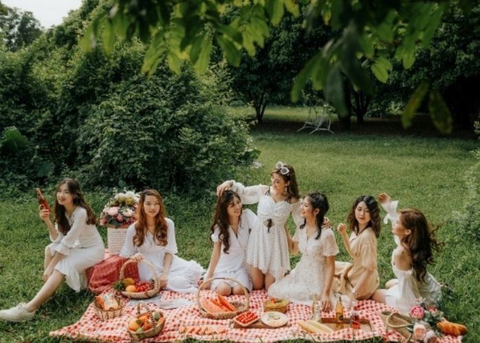 Ecopark Hưng Yên cũng là địa điểm chụp kỷ yếu được nhiều người lựa chọn