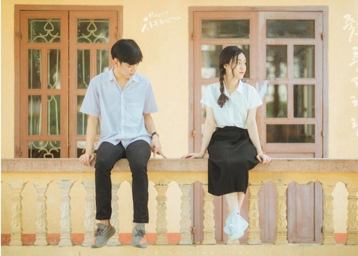 Concept tình yêu học đường được nhiều các bạn học sinh yêu thích