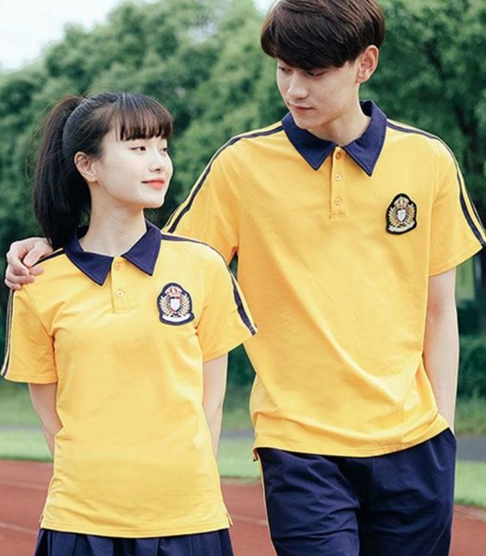 Đồng phục Trọng Tấn nổi tiếng với thiết kế đẹp, giá rẻ