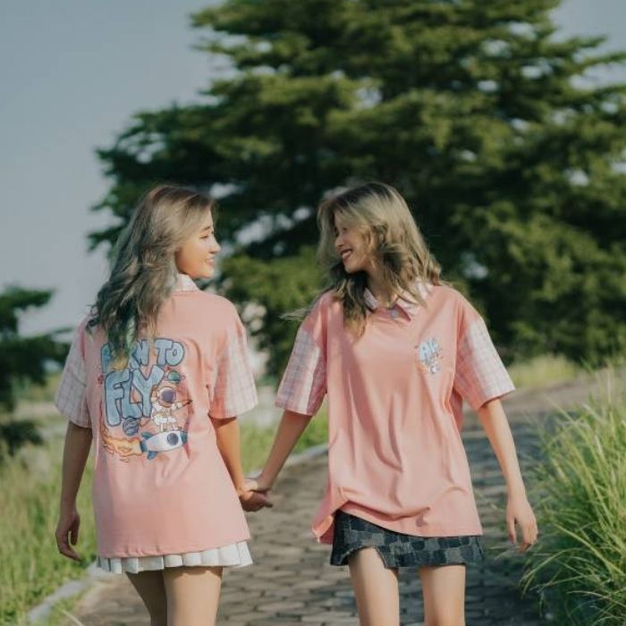 Mẫu áo lớp hình in hoạ tiết ấn tượng