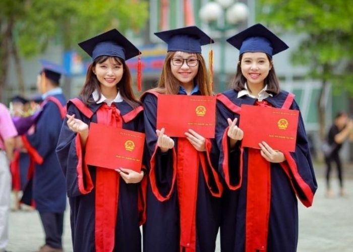 Đồng phục Hải Anh, địa chỉ nhận may, thanh lý áo cử nhân giá tốt