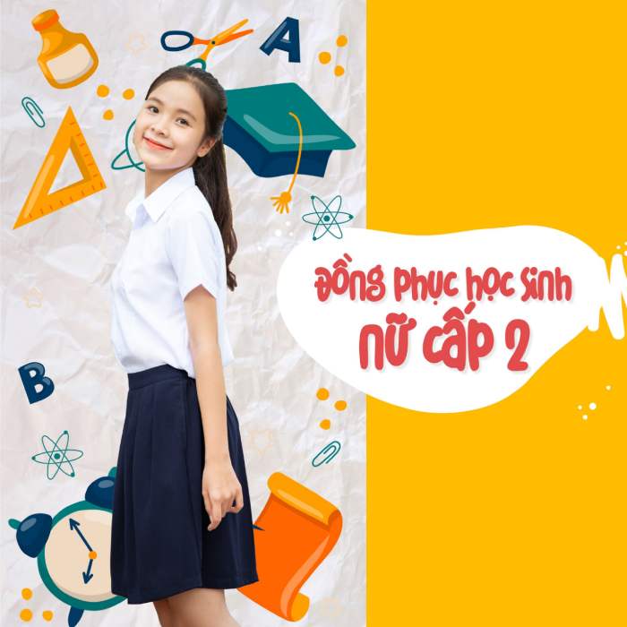 Sơ mi trắng mix cùng chân váy dáng dài dành cho nữ học sinh