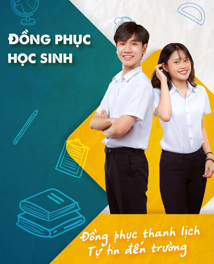 Trang phục áo sơ mi của học sinh trung học phổ thông