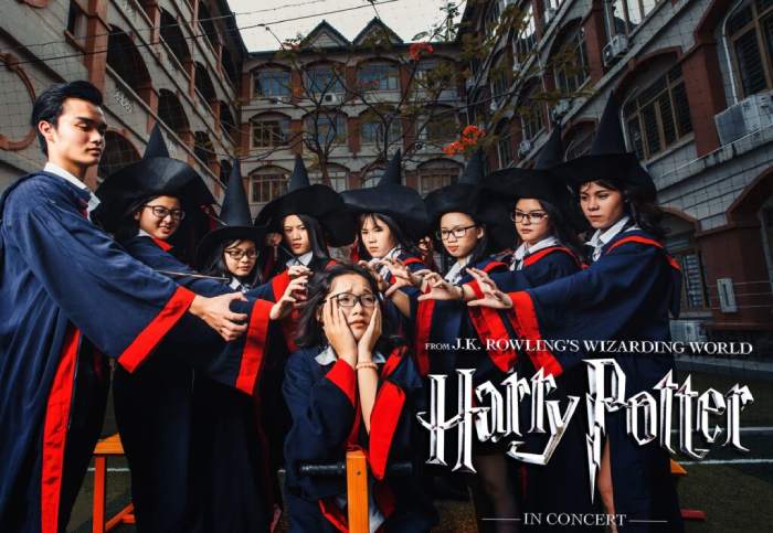 Concept phim Harry Postter độc đáo của tập thể lớp