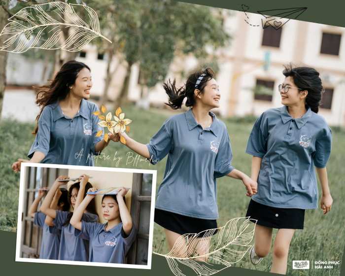 May áo lớp giá rẻ, uy tín tại đồng phục Hải Anh