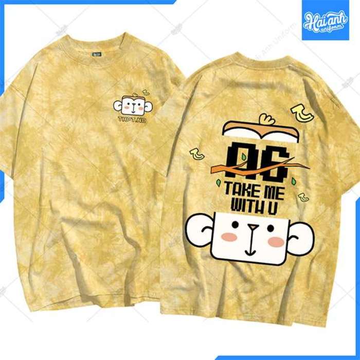 Trang phục được thiết kế loang màu độc đáo
