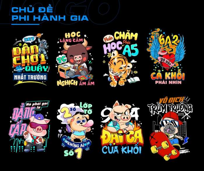 Một số lưu ý khi thiết kế logo áo đồng phục lớp
