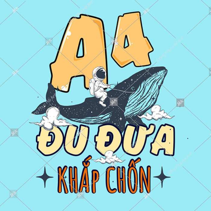 Mẫu hình in nhà du hành trên áo đồng phục lớp