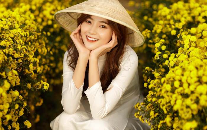 Chất liệu vải may trang phục phù hợp sẽ tôn dáng người 