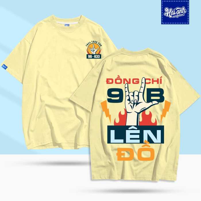 Thiết kế mẫu hình in áo lớp ngộ nghĩnh, sống động