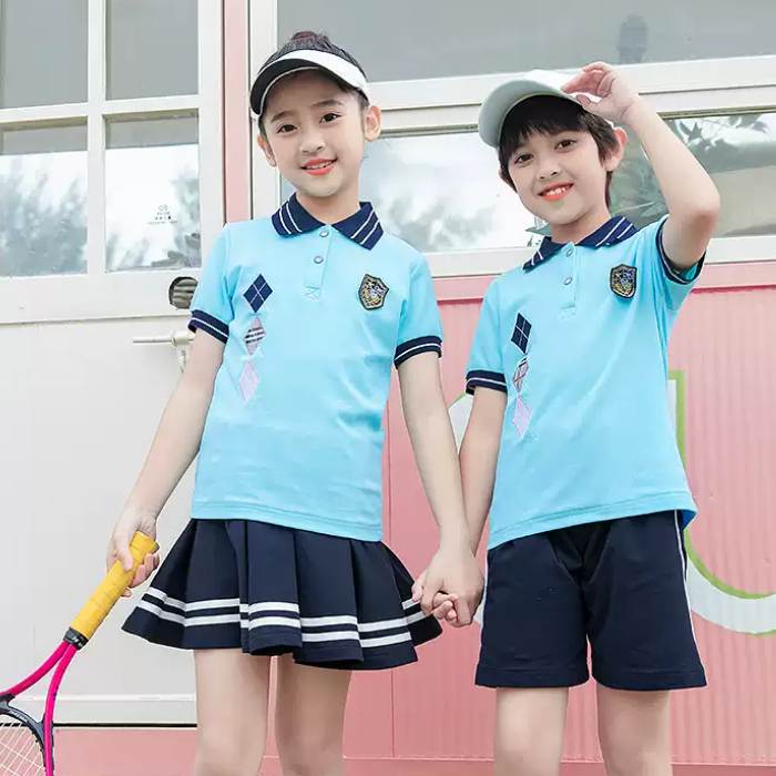 Mẫu đồng phục học sinh tiểu học may tại Cú Vọ Uniform