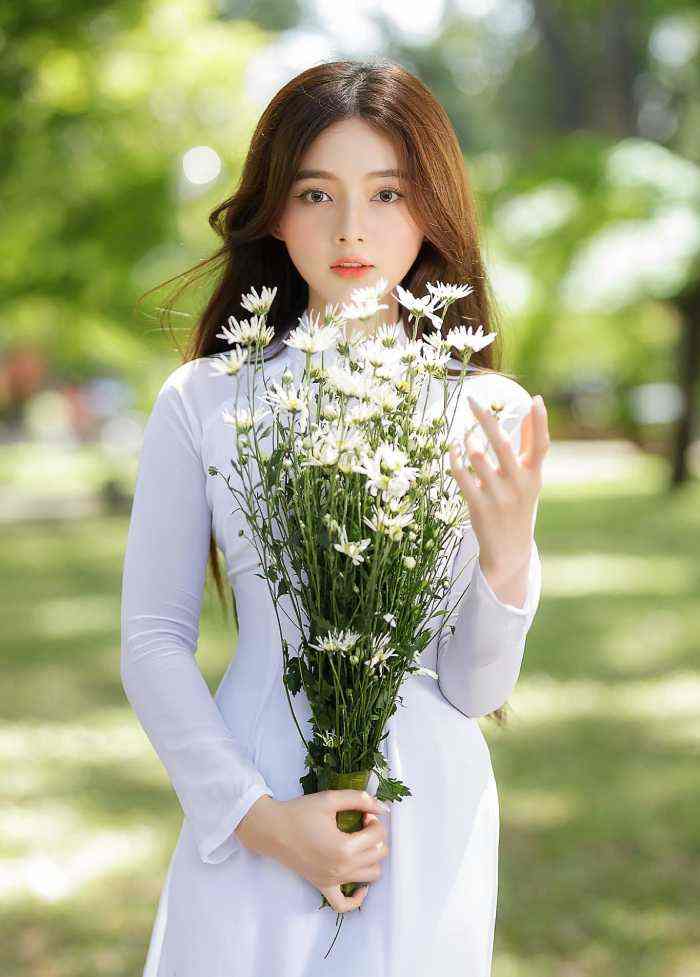 Mẫu áo dài lớp 10 may tại Hiệp Hương Cần Thơ