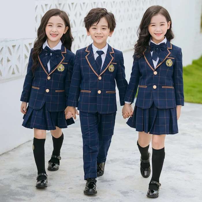 Mẫu áo vest đồng phục học sinh may sẵn cao cấp