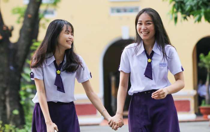 Trang phục đến trường có thiết kế đặc biệt
