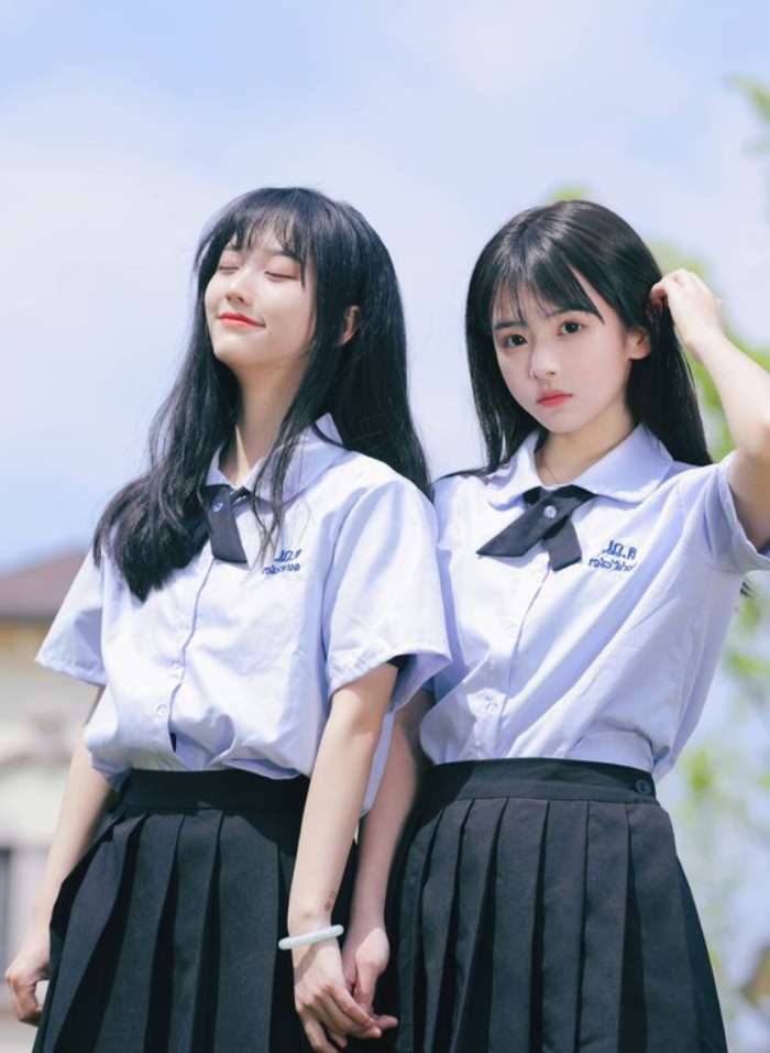 Thiết kế trang phục mang phong cách đồng phục học sinh Thái Lan