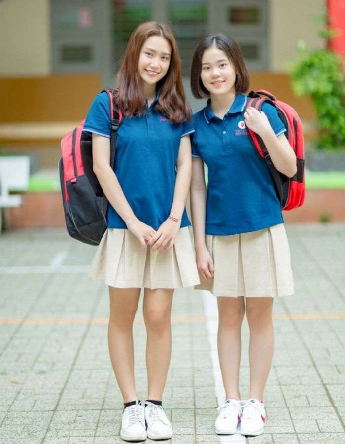 Mẫu đồng phục học sinh cấp 2 tại đồng phục Dony
