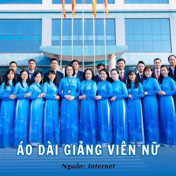 Áo dài giảng viên nữ ĐH Y dược Cần Thơ duyên dáng