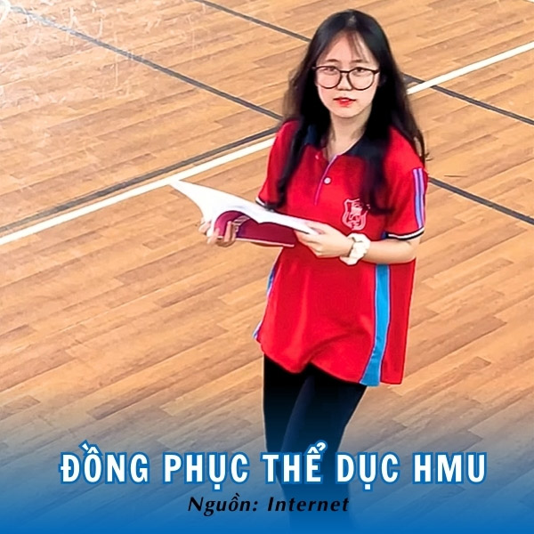 Sinh viên HMU năng động, hiện đại trong bộ đồng phục thể dục
