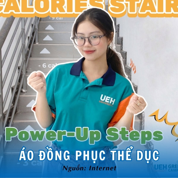 Áo đồng phục thể chất Đại học Kinh Tế TP HCM nổi bật và bắt mắt