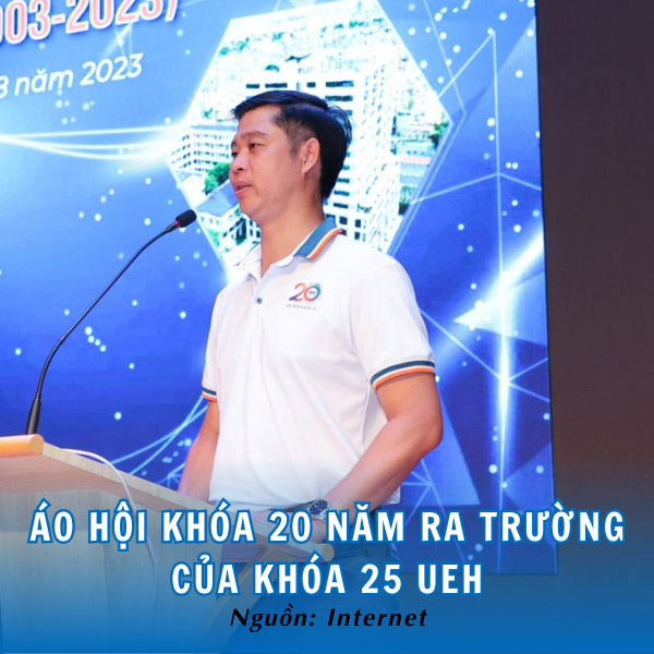 Áo hội khóa 20 năm ra trường của khóa 25 Đại học Kinh Tế TP HCM thanh lịch