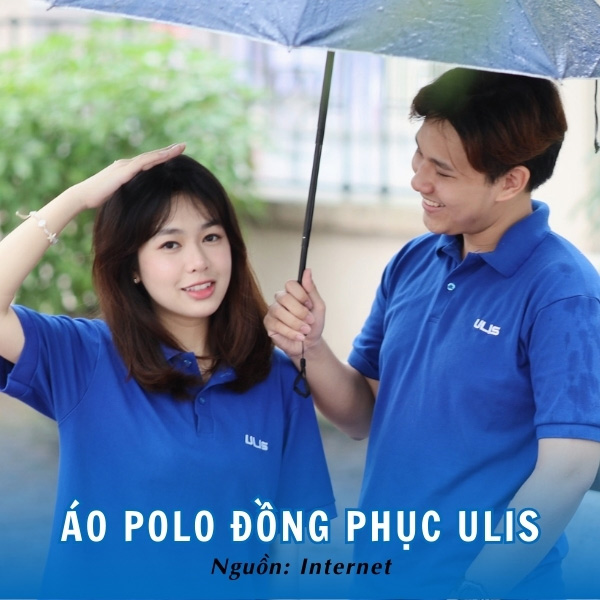 Áo polo đồng phục trường Đại học Ngoại ngữ thanh lịch