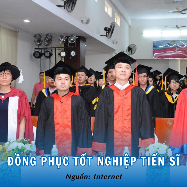 Đồng phục tốt nghiệp Tiến sĩ HUB sang trọng