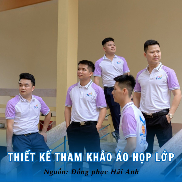 Thiết kế tham khảo áo họp lớp thịnh hành nhất hiện nay