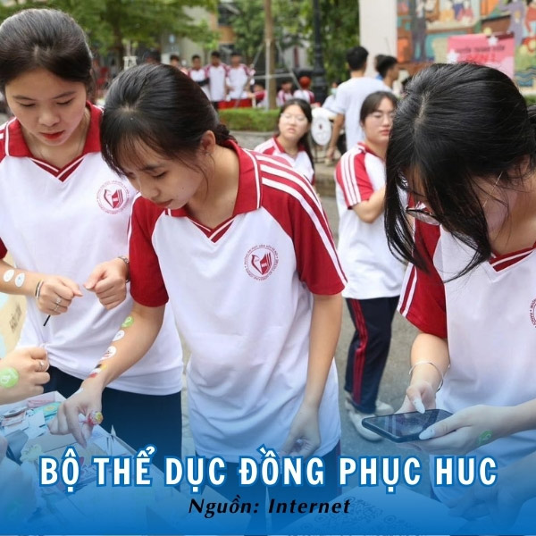 Bộ thể dục đồng phục HUC cá thính, khỏe khoắn 