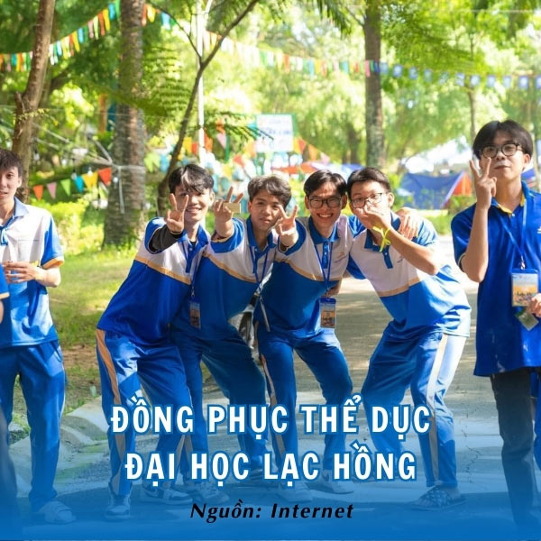 Đồng phục thể dục Đại học Lạc Hồng mạnh mẽ, khỏe khoắn 