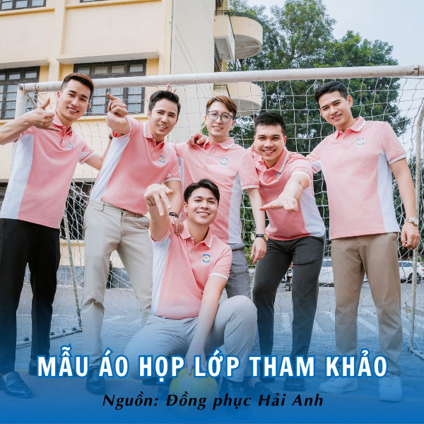 Tham khảo mẫu áo lớp sang - xịn - mịn của Đồng phục Hải Anh 