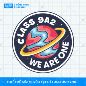 Mẫu Hình In Vũ Trụ - Phi Hành Gia Trái Đất We Are One Class 9A2