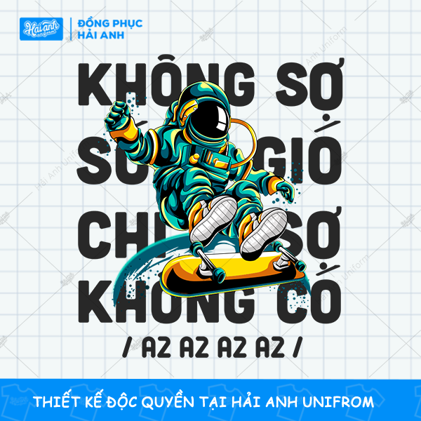 Mẫu Hình In Vũ Trụ - Phi Hành Gia Không Sợ Sóng Gió A2