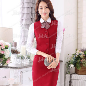 Đồng Phục Áo Gile Nữ Công Sở 07