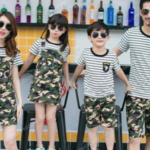 Mẫu đồng phục gia đình rằn ri đẹp và ngầu