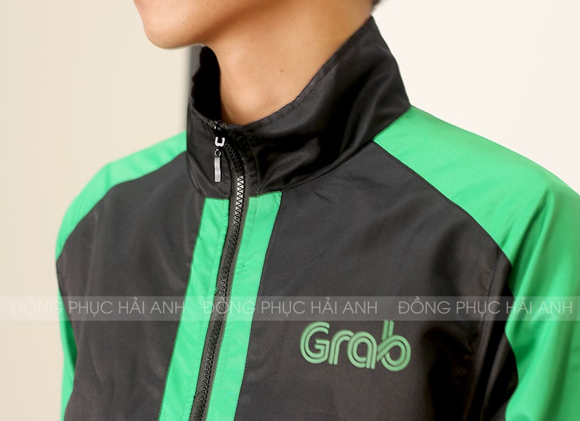 Áo khoác đồng phục Grabbike - Ảnh 4
