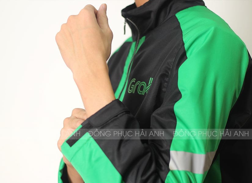 Áo khoác đồng phục Grabbike - Ảnh 6